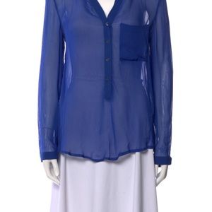 Helmet Lang Intermix Blouse size s